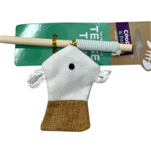 Cat Scratch Interactive Stick Pet Supplies Cat Tease Rod Cat Toy - Fish